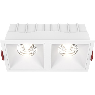 Точечный светильник Alfa LED DL043-02-15W4K-D-SQ-W