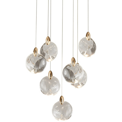 Подвесной светильник OD2440 OD2440-7 gold/clear