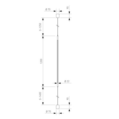 Подвесной светильник Thrust 604051 LED 4000К черный
