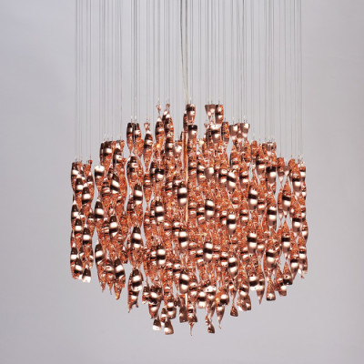 Подвесной светильник Aura MD04005006-18C Rose Gold